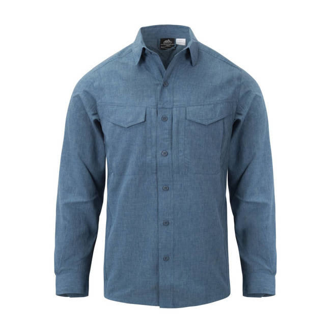 DEFENDER MK2 GENTLEMAN SHIRT - MELANGE BLUE