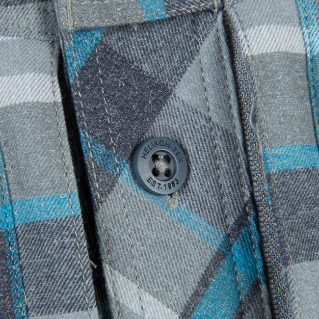 DEFENDER MK2 PILGRIM SHIRT - Blue Plaid 