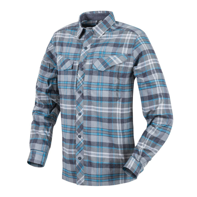 DEFENDER MK2 PILGRIM SHIRT - Blue Plaid 