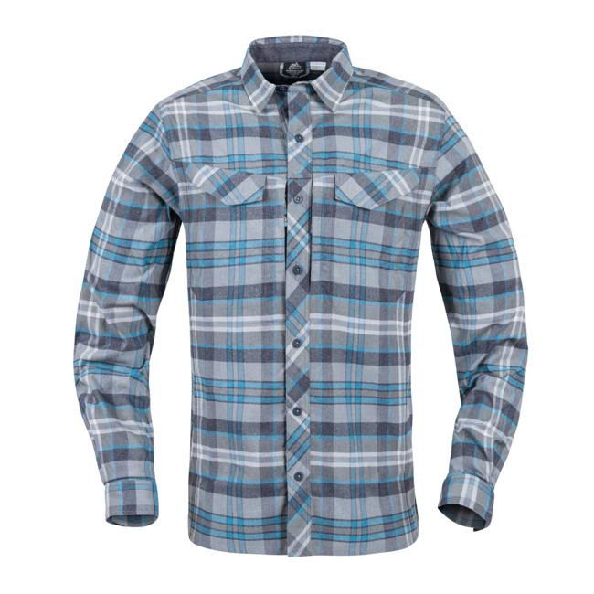 DEFENDER MK2 PILGRIM SHIRT - Blue Plaid 