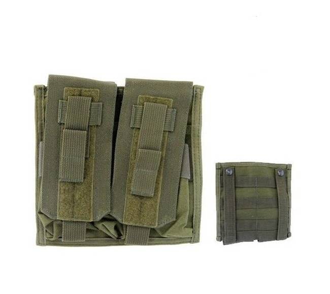 DOUBLE MAG POUCH - DEFCON 5® - OD GREEN