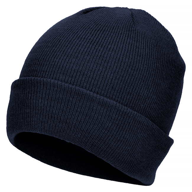 Dark Blue FINE KNITWEAR PAN WATCH CAP