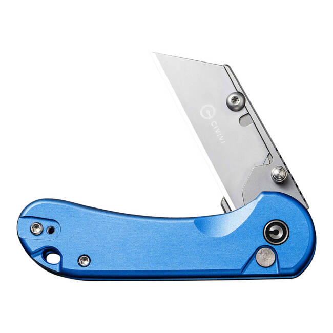 EDC KNIFE ELEMENTUM UTILITY ALUMINUM BLUE - CIVIVI