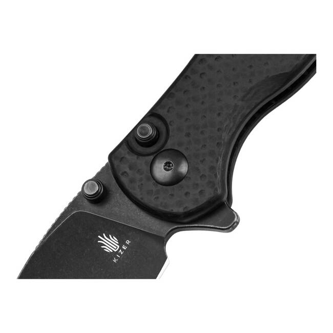 EDC KNIFE MINI GROUPER G10 BLACK - KIZER