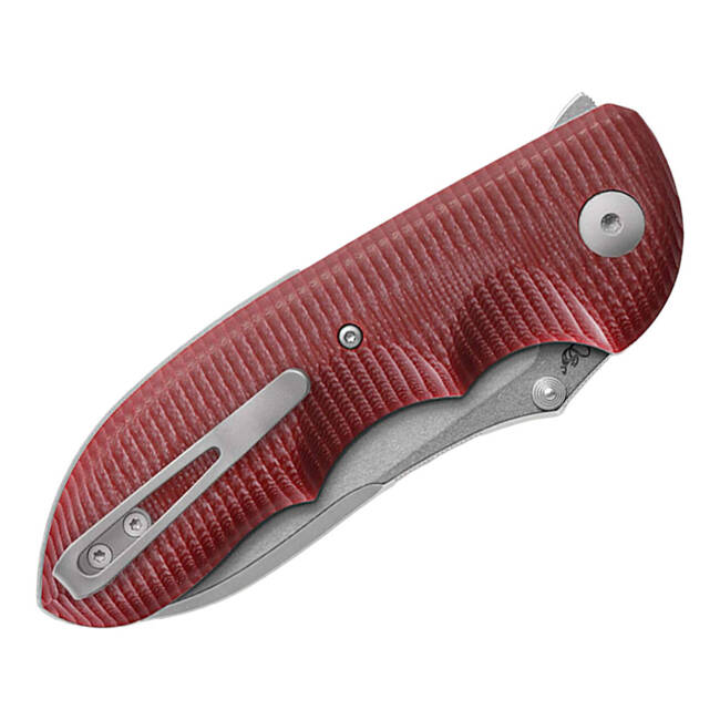 EDC KNIFE MOON G10 RED - VIPER