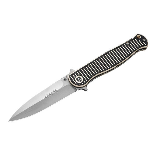 EDC KNIFE RS71 MILLED G10 IVORY & BLACK - CIVIVI