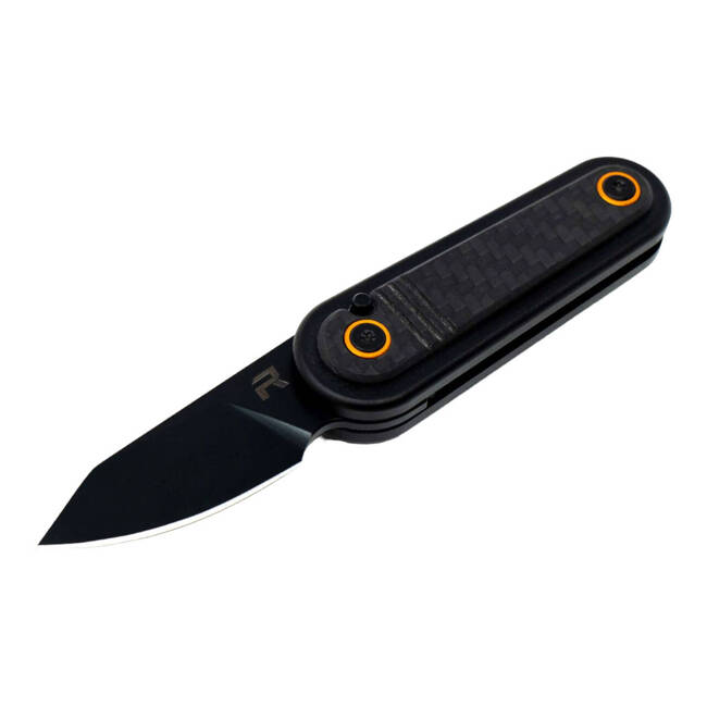 EDC KNIFE SPIRIT ALUMINUM CF BLACK - REVO