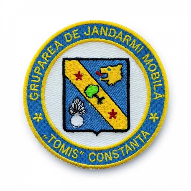 EMBLEMA GRUPAREA DE JANDARMI MOBILA CONSTANTA - APLICARE VELCRO