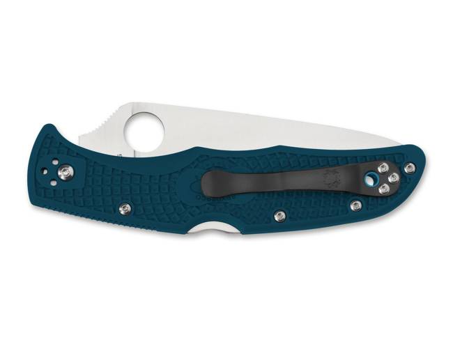 ENDURA 4 POCKET KNIFE - BLUE - SPYDERCO