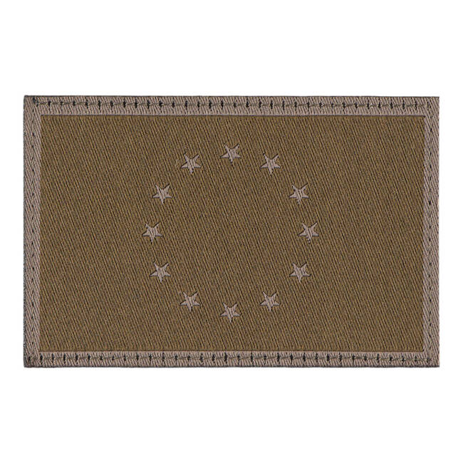 EU FLAG PATCH - 50 X 80 mm - OLIVE - CLAWGEAR