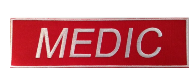 Emblema MEDIC-SMURD spate cu aplicare termica