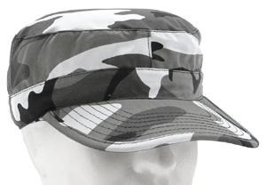 FIELD CAP ELASTIC US ARMY URBAN CAMO (RIP-STOP)