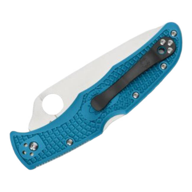 FISHING KNIFE ENDURA FLAT GROUND - BLUE - SPYDERCO