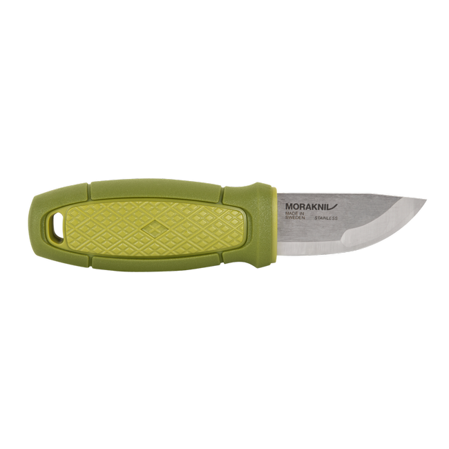 FIXED BLADE KNIFE - ELDRIS - STAINLESS STEEL - MORAKNIV® - OLIVE GREEN