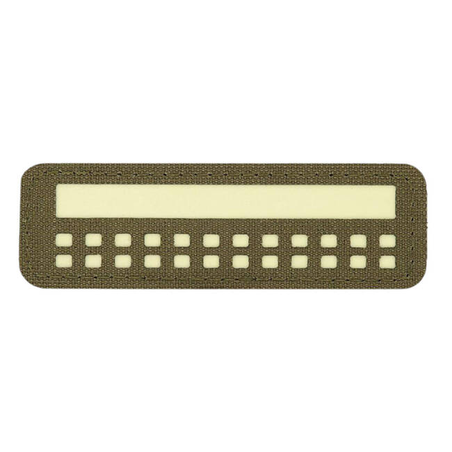 FLAG PATCH (mini rectangle) - 25 x 80 mm - LASER CUT - RANGER GREEN/GID - M-TAC