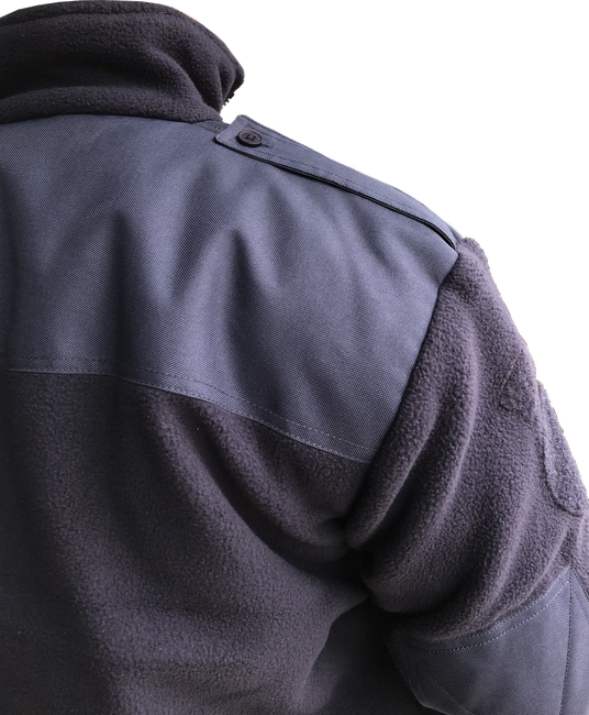 FLEECE JACKET - AUTUMN/WINTER - WITH EMBLEMS - ANP