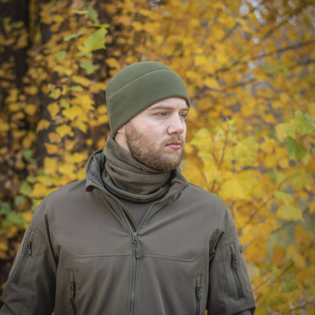 FLEECE WATCH CAP - POLARTEC - COYOTE BROWN - M-TAC