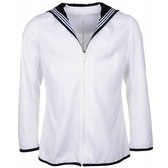 GB NAVY SHIRT - WHITE - USED