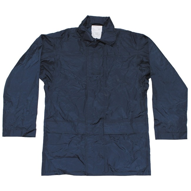 GB RAIN JACKET - NYLON LINING - BLUE - USED