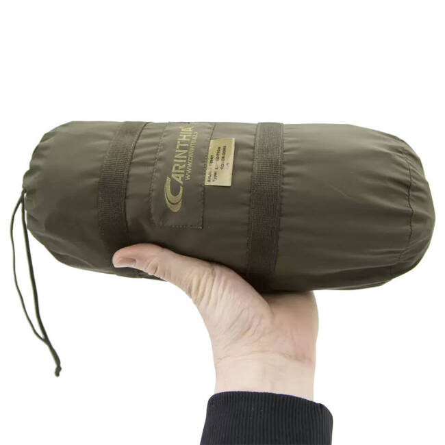 GORE EXPEDITION SLEEPING BAG COVER WITH ZIPPER ON THE LEFT - OLIVE - CARINTHIA