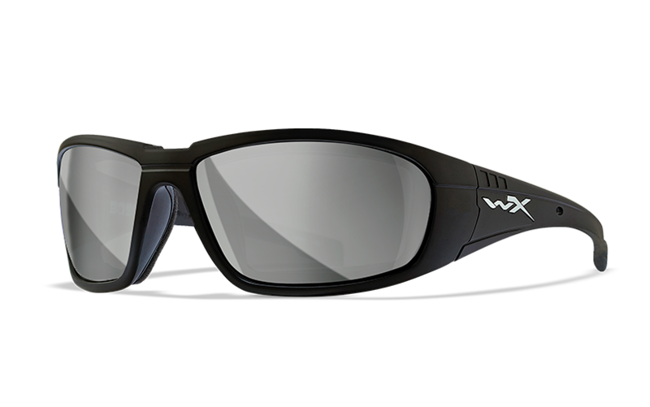 Glasses - Wileyx - BOSS - Silver Flash Matte Black Frame