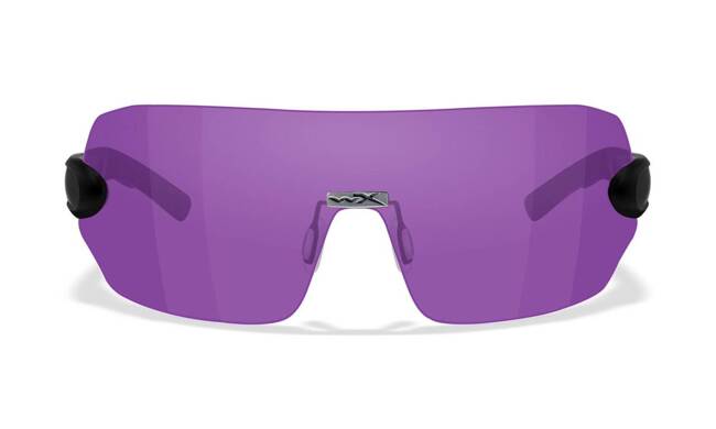 Glasses - Wileyx - DETECTION - Clear + Yellow + Orange + Purple + Copper Lenses/Matte Black Frame