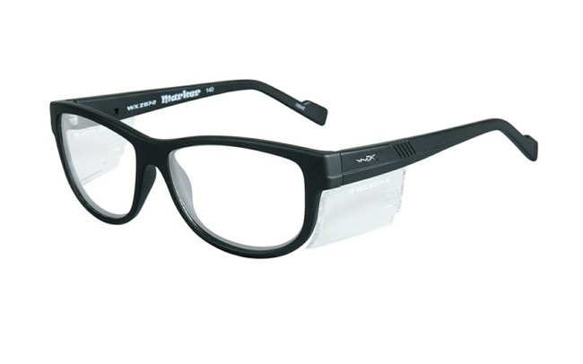 Glasses - Wileyx - MARKER Clear Lens Matte Black Frame