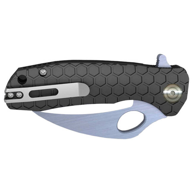 Honey Badger - BLACK PLAIN - SMALL - CLAW POCKET KNIFE