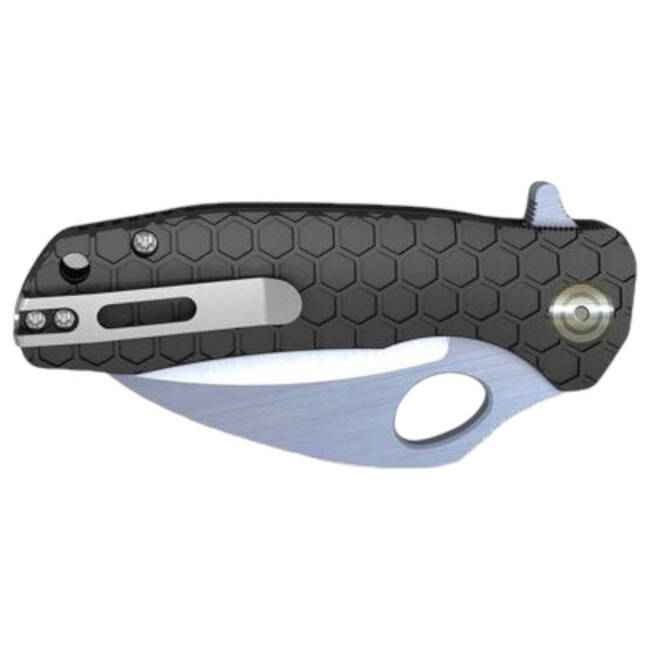 Honey Badger - BLACK SERRATED - SMALL - CLAW POCKET KNIFE