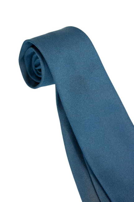 Horia officer's tie, Select weave - Blue - Surplus Romanian Army