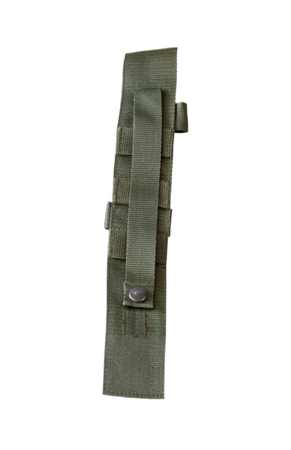 I CARRY AKM BAYONET FOR COMBAT TACTICAL VEST,  SOFT GRIP SYSTEM, OLIVE - MILITARY SURPLUS ROMANIAN ARMY - LIKE NEW