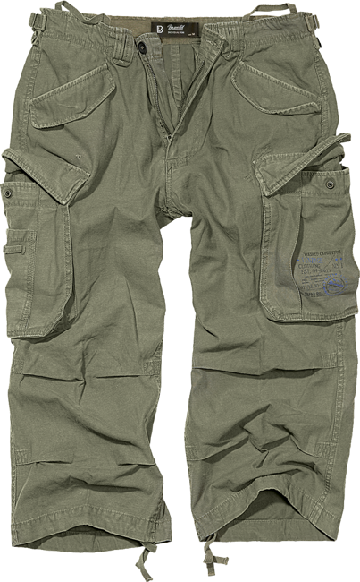 Industry ¾ pants - OLIVE