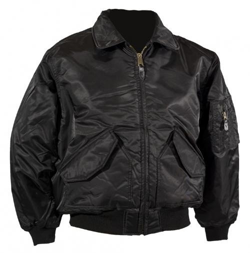 JACKET US CWU FLIGHT BLACK 