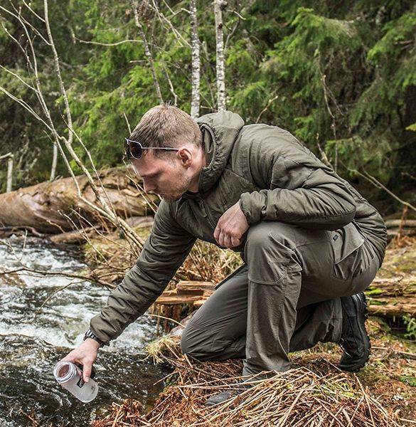 JACKET WITH HOOD - WOLFHOUND® - CLIMASHIELD® APEX - Helikon-Tex® - PENCOTT® WILDWOOD™