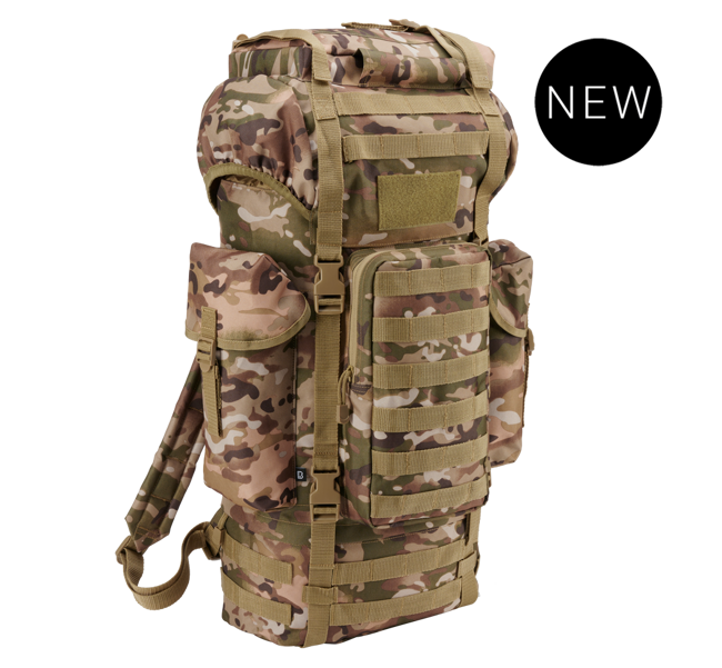 KAMPFRUCKSACK MOLLE RUCKSACK - TACTICAL CAMO - BRANDIT