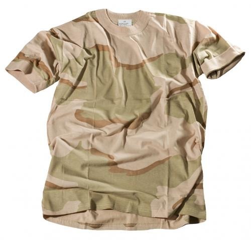 KIDS T-SHIRT US DESERT CAMO 