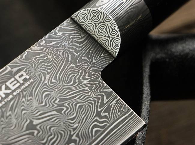 KITCHEN KNIFE DAMASCUS SUPERIOR UTILITY KNIFE - BOKER