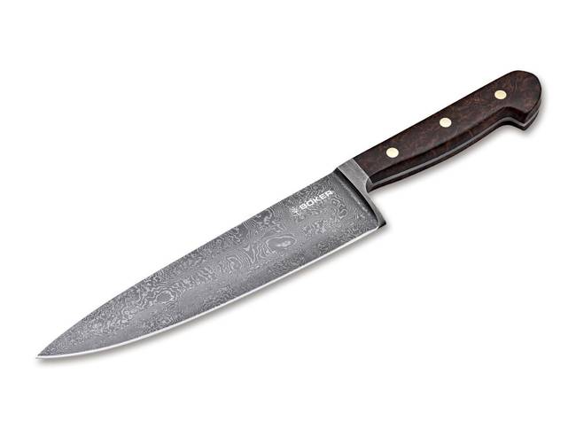 KITCHEN KNIFE PATINA DAMASCUS CHEF'S KNIFE - BOKER