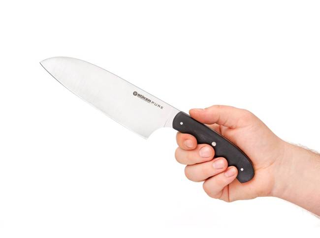 KITCHEN KNIFE PURE CPM SANTOKU - BOKER