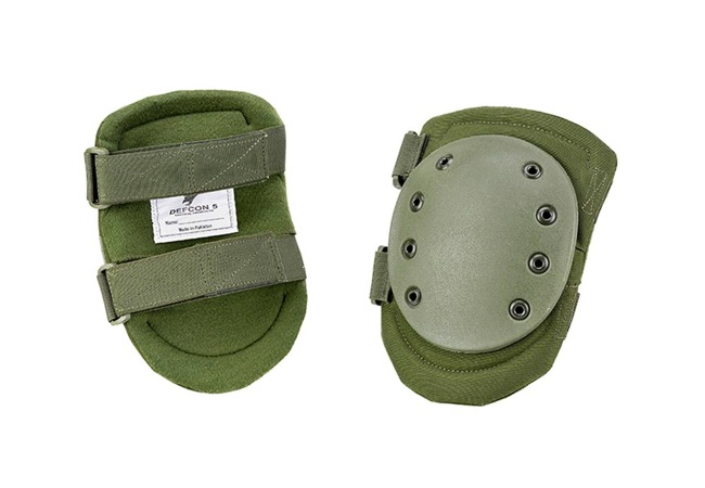 KNEE PROTECTION PADS - DEFCON 5® - OD GREEN