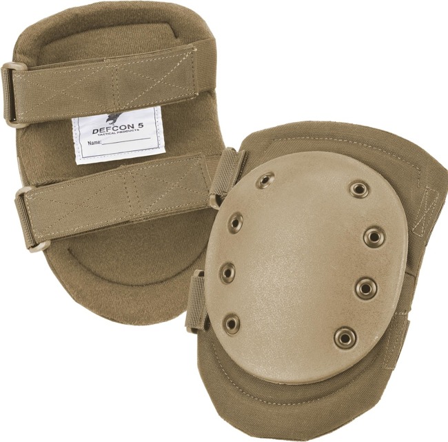 KNEE PROTECTION PADS - DEFCON 5® - TAN