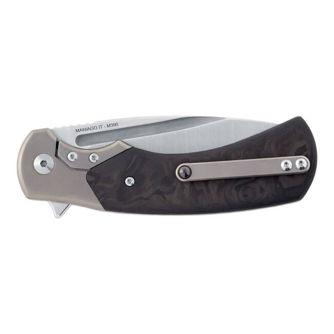 KNIFE WITH ASSISTED OPENER 40° ANNIVERSARY KNIFE M390 - FOX KNIVES