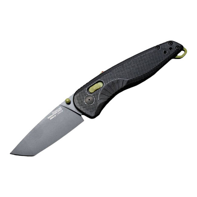 KNIFE WITH ASSISTED OPENER AEGIS AT TANTO BLACK - SOG