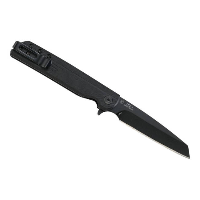 KNIFE WITH ASSISTED OPENER LCK+ TANTO BLACKOUT - CRKT