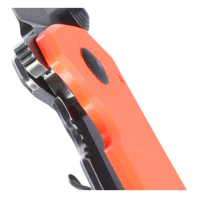 KNIFE WITH ASSISTED OPENER SQUID COMPACT G10 - ORANGE - CRKT