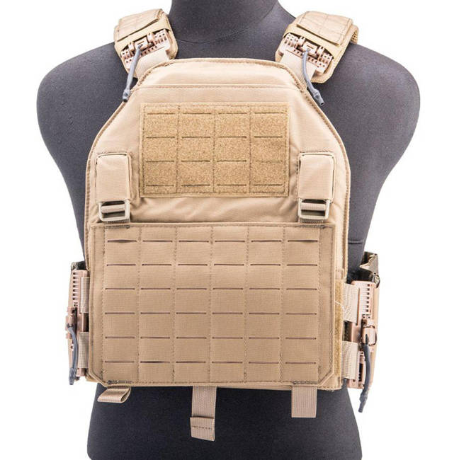 LAVC ASSAULT VEST Plate Carrier W /ROC - Coyote Brown