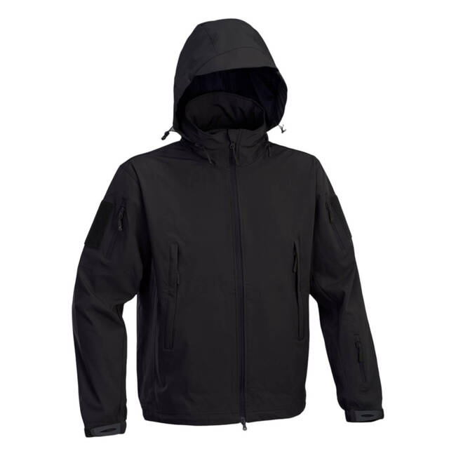 LIGHT SOFTSHELL JACKET - SCORPION - BLACK - DEFCON 5