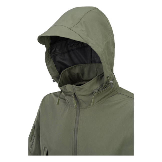 LIGHT SOFTSHELL JACKET - SCORPION - GREEN OD - DEFCON 5