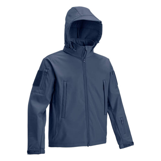 LIGHT SOFTSHELL JACKET - SCORPION - NAVY BLUE - DEFCON 5