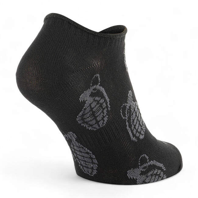 LIGHT SUMMER SOCKS - GRENADES - M-TAC - BLACK